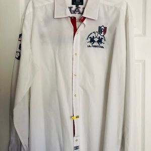 La Martina Man’s Shirt Polo Route